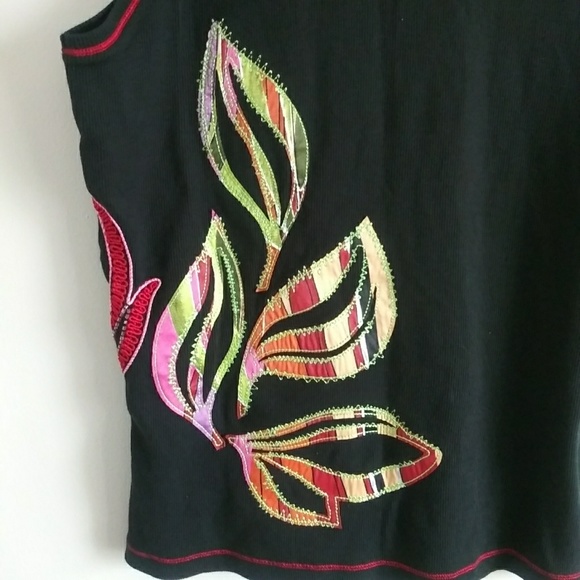 Blacky Dress Tank Top Junior's Size L  Black - Picture 4 of 7